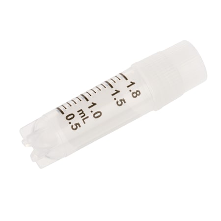 Celltreat CF Cryogenic Vial, External Thread, Self-Standing, Sterile, 1.8mL, PK100 229925